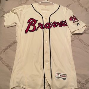 Atlanta Braves ivory jersey
